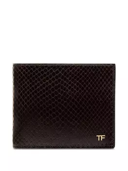 Кошелек с логотипом TOM FORD, коричневый