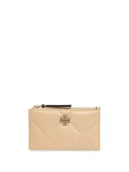 Кошелек с логотипом Tory Burch, нейтральный цвет