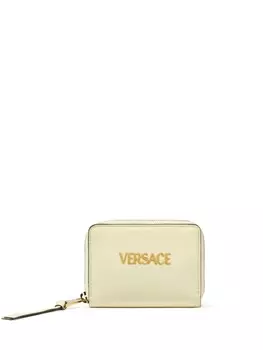Кошелек с логотипом Versace, желтый