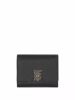 Кошелек с монограммой Burberry, черный