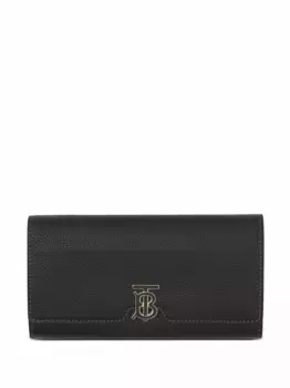 Кошелек с монограммой BURBERRY, черный