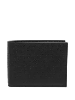 Кошелек с монограммой Ferragamo, зеленый