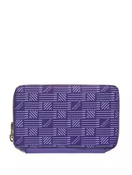 Кошелек с монограммой Moreau, фиолетовый