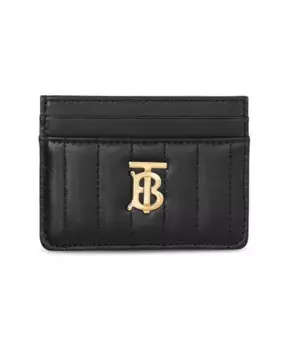 Кошелек с монограммой TB Burberry, черный