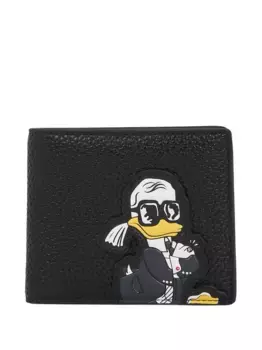 Кошелек с нашивкой из коллаборации с Disney KARL LAGERFELD, черный