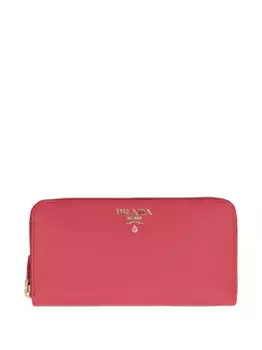 Кошелек с откидным клапаном Prada, красный