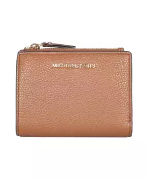 Кошелек с портфелем для купюр на кнопке Michael Kors, коричневый