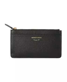 Кошелек с принтом оленя Emporio Armani, черный