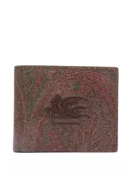 Кошелек с принтом Pagaso ETRO, коричневый