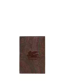 Кошелек с принтом пейсли ETRO, красный