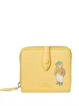 Кошелек с принтом POLO RALPH LAUREN, желтый