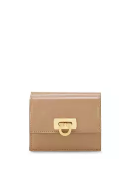 Кошелек с пряжкой Gancini Ferragamo, нейтральный