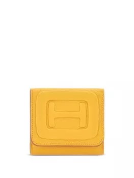 Кошелек с тисненым логотипом Hogan, желтый