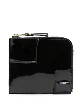 Кошелек с вывернутым краем Comme Des Garons Wallet, черный