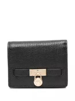 Кошелек с замком-акцентом MICHAEL KORS, черный