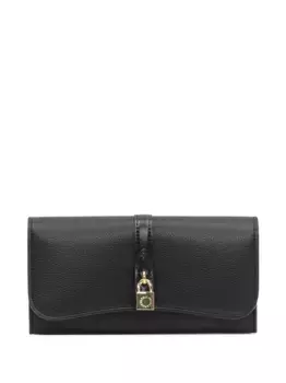 Кошелек с замком Райдера STELLA MCCARTNEY, черный