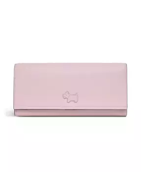 Кошелек с защитой DNA и откидным клапаном Radley London, розовый