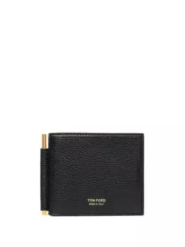 Кошелек с зажимом для банкнот TOM FORD, черный