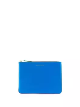 Кошелек SA5100 с тисненым логотипом Comme Des Garons Wallet, черный