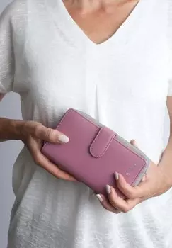 Кошелек SABA 1-A Vargu, лиловый