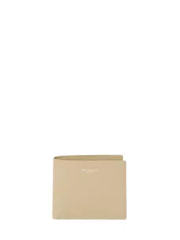 Кошелек Saint Laurent Beige leather, бежевый