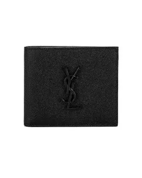Кошелек Saint Laurent East West Monogram, черный