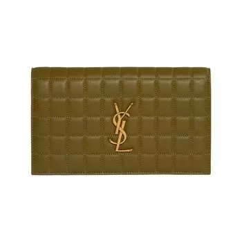 Кошелек Saint Laurent Wallet, цвет Vert Olive