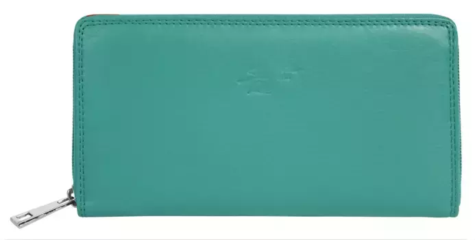 Кошелек Samantha Look, натуральная кожа, бирюзовый