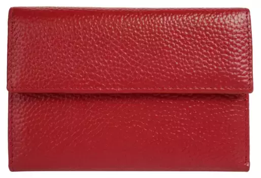 Кошелек Samantha Look, натуральная кожа, красный