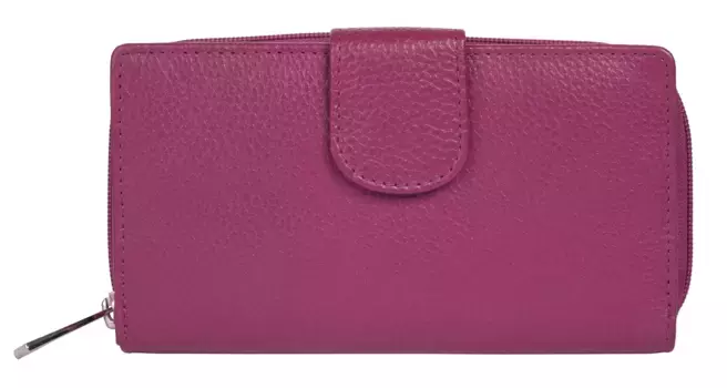 Кошелек Samantha Look, натуральная кожа, розовый