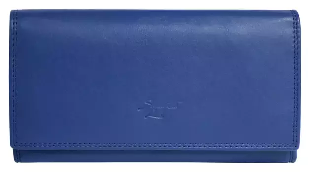 Кошелек Samantha Look, натуральная кожа, синий