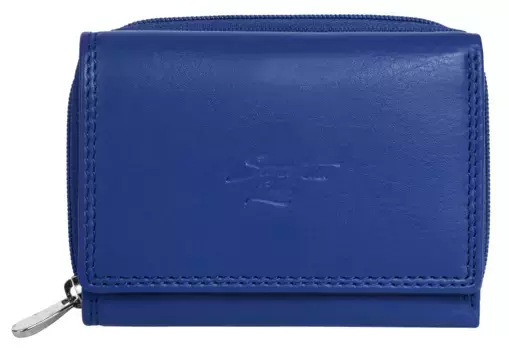 Кошелек Samantha Look, натуральная кожа, синий