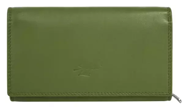 Кошелек Samantha Look, натуральная кожа, зеленый