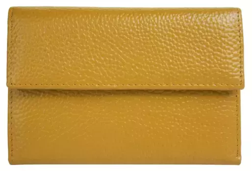 Кошелек Samantha Look, натуральная кожа, желтый