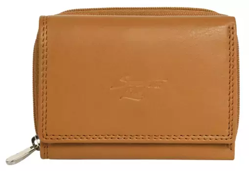 Кошелек Samantha Look, натуральная кожа, желтый