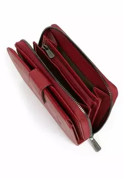 Кошелек SAUVAGE Hexagona, темно-красный