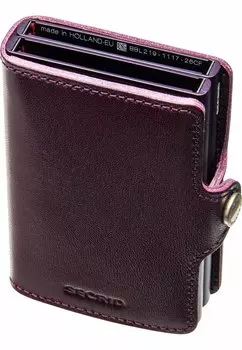 Кошелек Secrid, бордовый