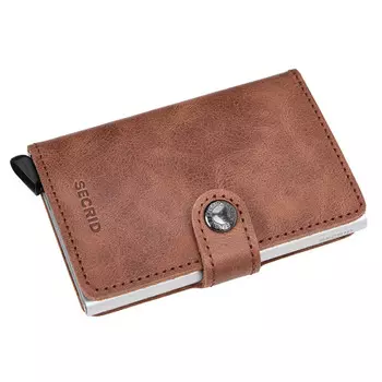 Кошелек Secrid, цвет Vintage Cognac-Silver