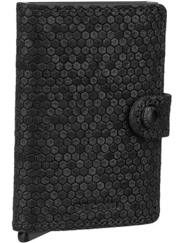 Кошелек Secrid Geldbrse Miniwallet Hexagon, черный