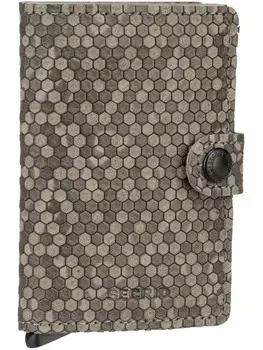 Кошелек Secrid Geldbrse Miniwallet Hexagon, серый