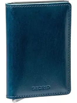 Кошелек Secrid Geldbrse Premium Slimwallet Dusk, цвет Teal