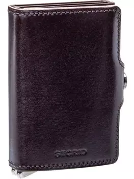 Кошелек Secrid Geldbrse Premium Twinwallet Dusk, цвет Dark Brown