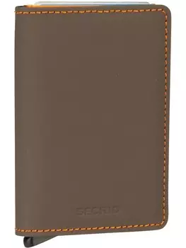 Кошелек Secrid Geldbrse Slimwallet Matte, цвет Truffle-Orange