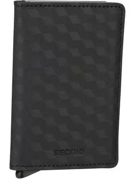 Кошелек Secrid Geldbrse Slimwallet Optical, цвет Black-Titanium