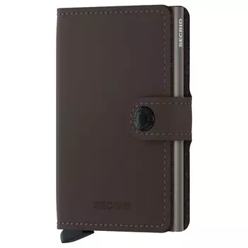 Кошелек Secrid Matte Slim RFID 6.8 см, цвет truffle