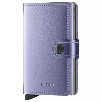 Кошелек Secrid Metallic Mini RFID 6.5 см, цвет metallic lila