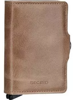 Кошелек Secrid, серо-коричневый
