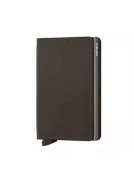 Кошелек Secrid, серо-коричневый