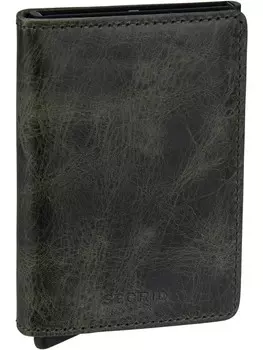 Кошелек Secrid Slimwallet Vintage, цвет olive-black