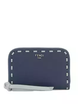 Кошелек Selleria с круговой молнией FENDI, синий